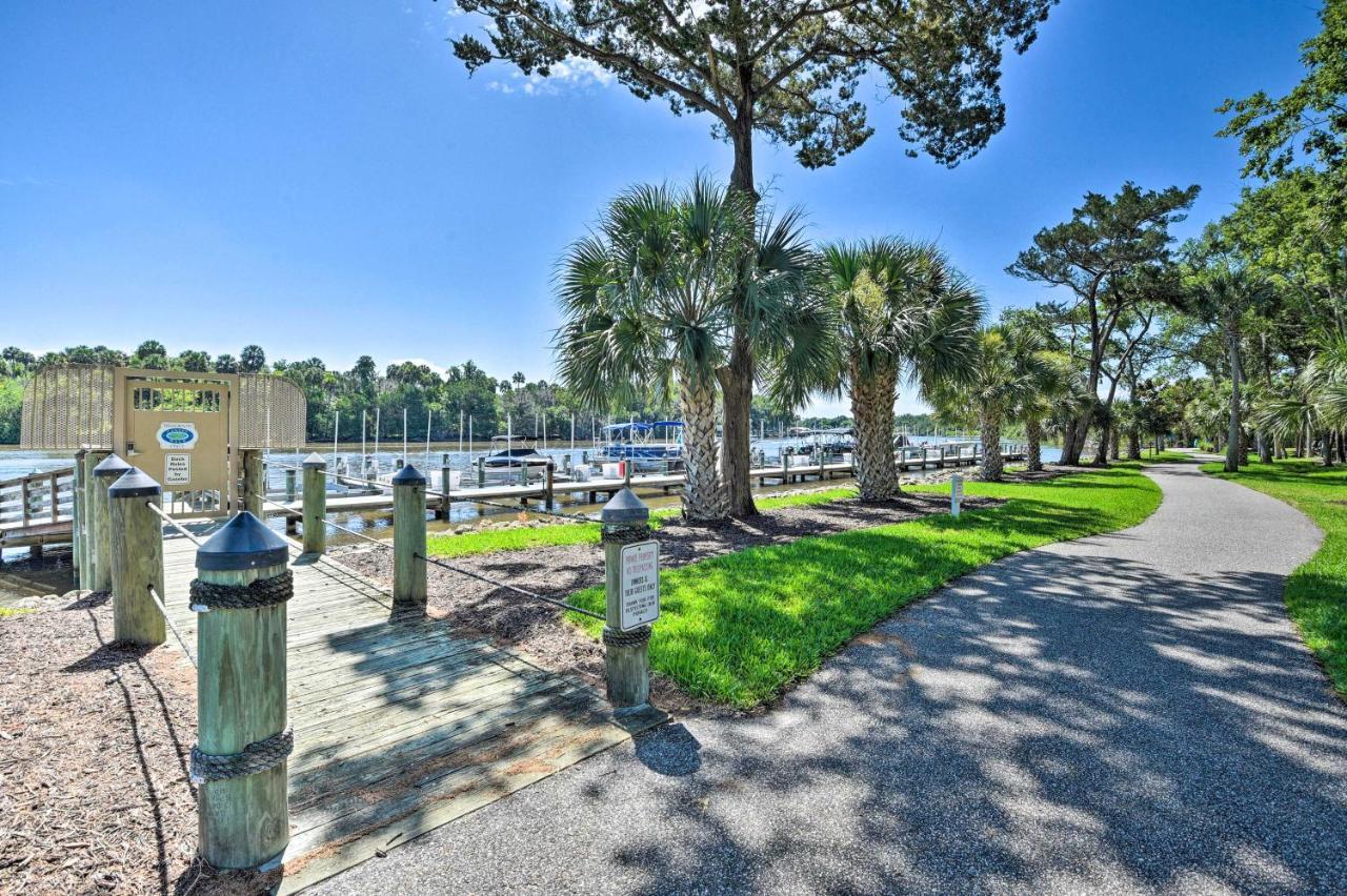 Waterfront Palm Coast Condo With Boat Dock And Pool! Exteriér fotografie